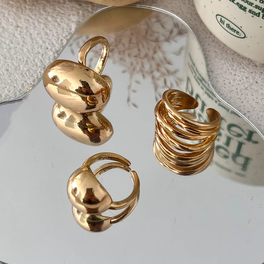 Ingemark Ringe, 3er-Set, Gold, Unisex - Bild 4