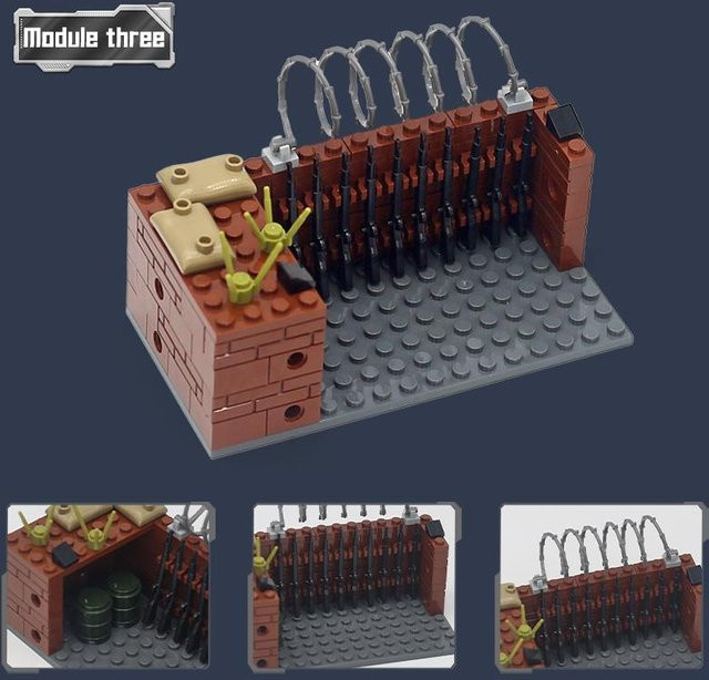 Linyi toy Militär Bausteine Set - Bild 1