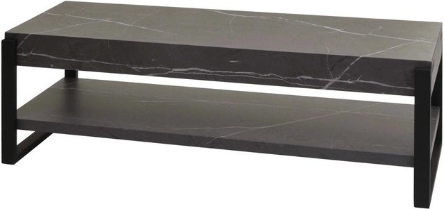 MCW TV-Rack L53 Lowboard in Marmor-Optik Grau, H x B x T: 42 x 120 x 44 cm - Bild 2