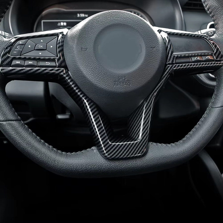 Lenkrad Panel Abdeckung Trim Aufkleber für Nissan Qashqai J11, Xtrail T32, Rogue, Note, Versa, Kicks, Juke, Micra, Leaf und Sentra - Bild 2