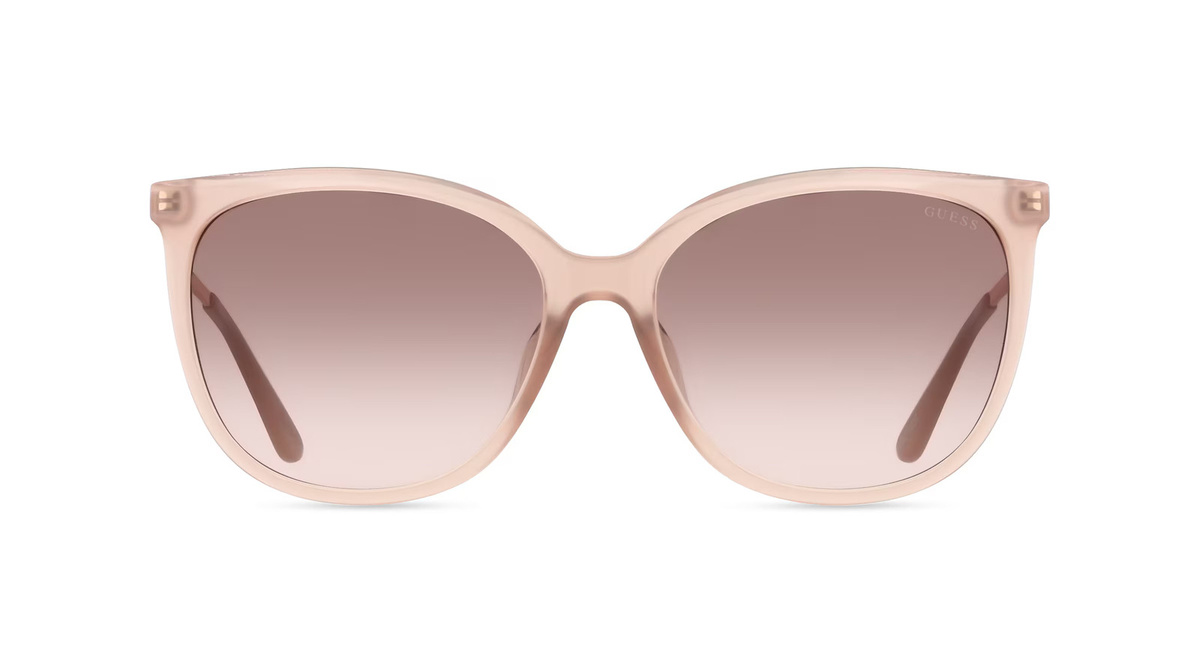 Guess GU00150-H Sonnenbrille, Vollrand, quadratisch, Kunststoff, beige, Unisex - Bild 1