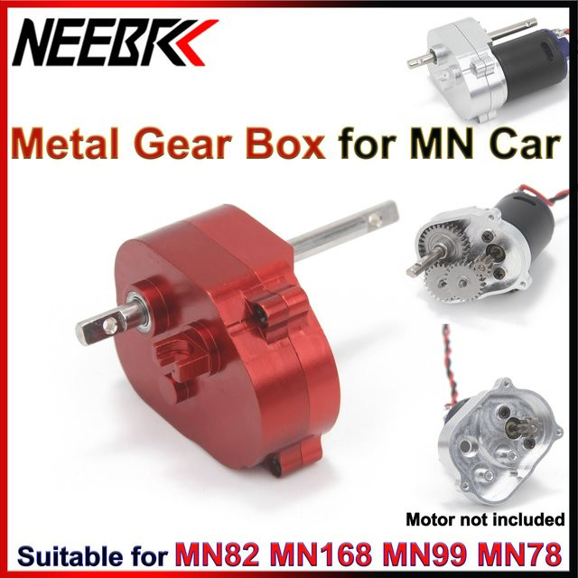 NeebRC Metallgetriebe für 370 Motor, RC Car Crawler Zubehör - Bild 1