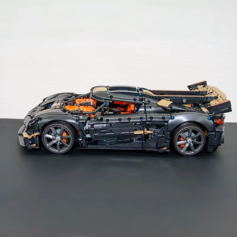 Hot Toys Technisches Rennwagen-DIY-Modellspielzeug, Supersportwagen-Bausatz, 4104 Teile, ab 14 Jahren - Bild 6