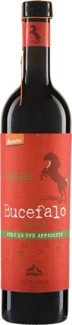 Lunaria Bucefalo Rosso, Montepulciano d’Abruzzo, Rotwein, 2024, Italien, lieblich, 14,5 % vol, 0,75 l - Bild 1