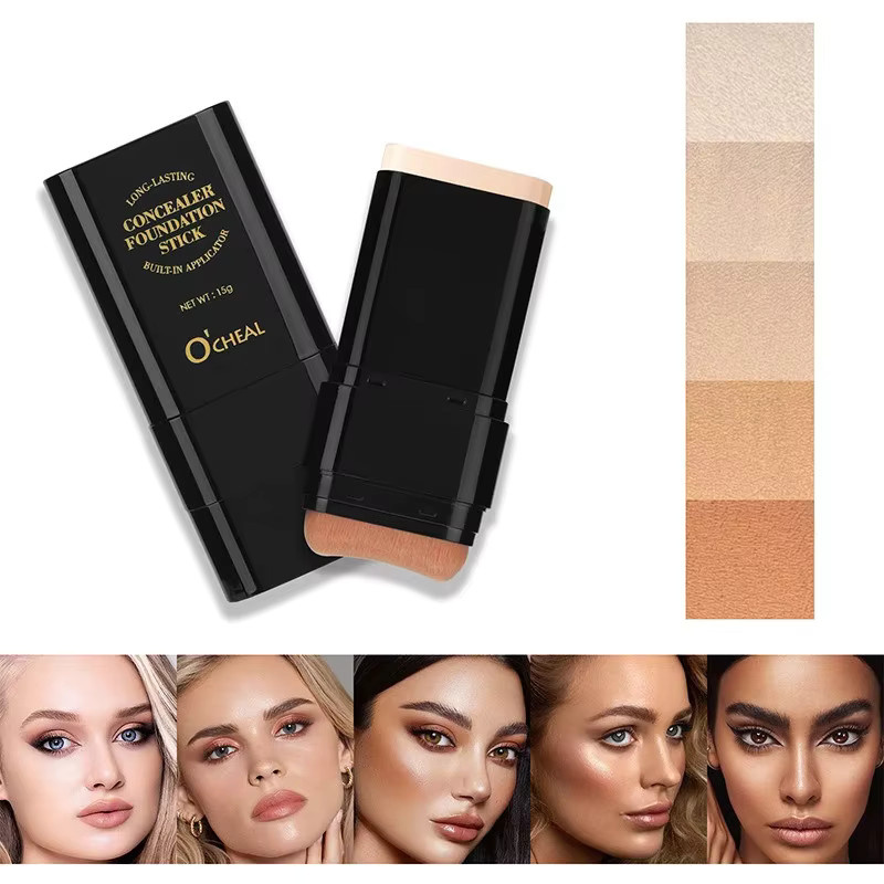 O'cheal 2-in-1 Concealer Foundation Stick, Matt, Unisex - Bild 5