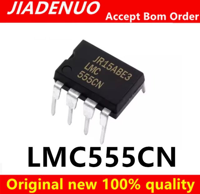 5-10 Stück LMC555CN LMC555 DIP-8 Chipsatz von JIADENUO in Schwarz - Bild 1