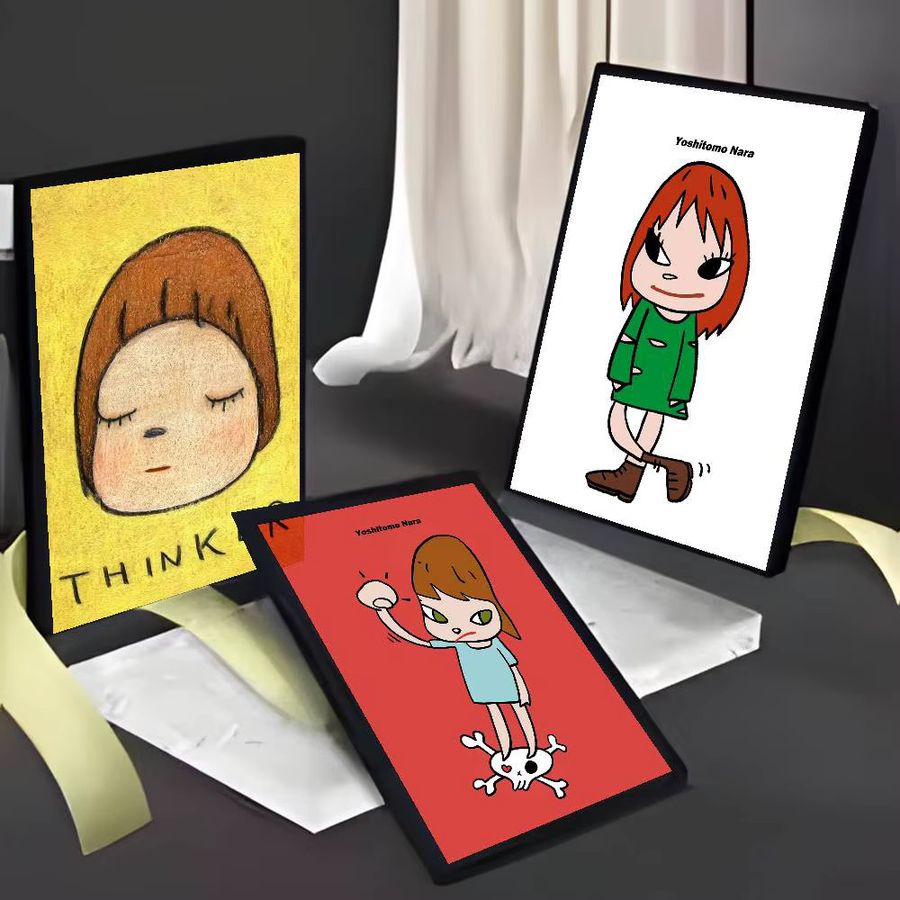 Yoshitomo Nara Kunstposter für deine Wanddekoration im Wohnzimmer oder Schlafzimmer - Bild 4