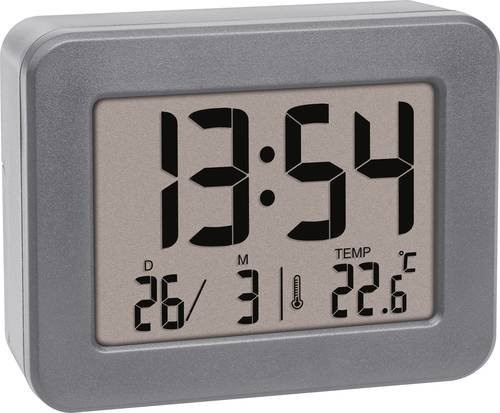 TFA Dostmann Wecker, Quarz, Grau, Unisex - Bild 1
