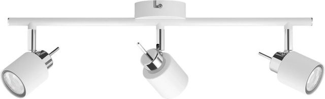 Philips Meranti 3-flammige LED-Deckenleuchte in Weiß, dimmbar und verstellbar, GU10, 35 W - Bild 1