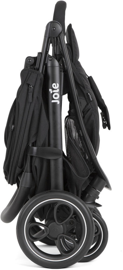 Joie Litetrax Buggy Sportwagen mit Federung und Schwenkrädern in Schwarz und Grau - Bild 5
