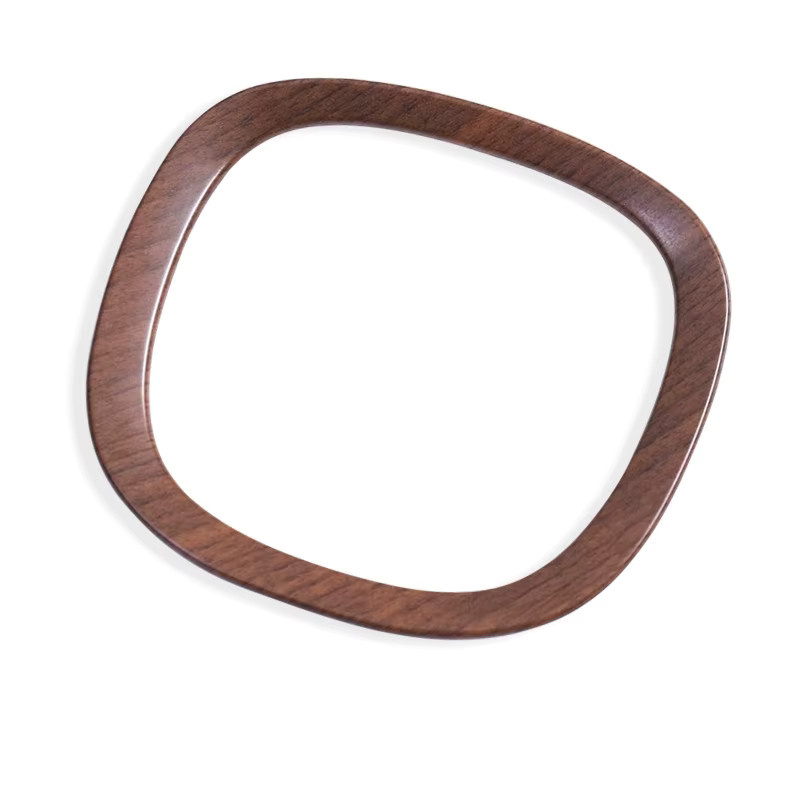 LINGLUYANG Lenkradring Zierleiste in Holzmaserung für Volvo S90 XC60 XC90 V90 S60 V60, Farbe: Braun - Bild 4