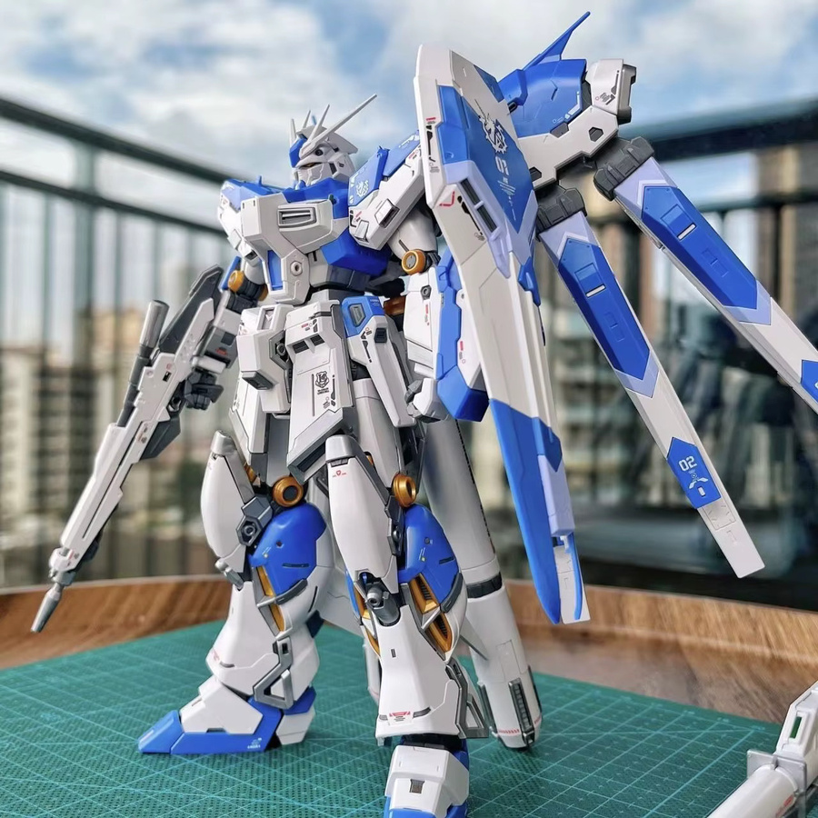 Bandai XFS Maßstab HG Hi NU Mecha Bausatz, Roboter Actionfigur - Bild 3