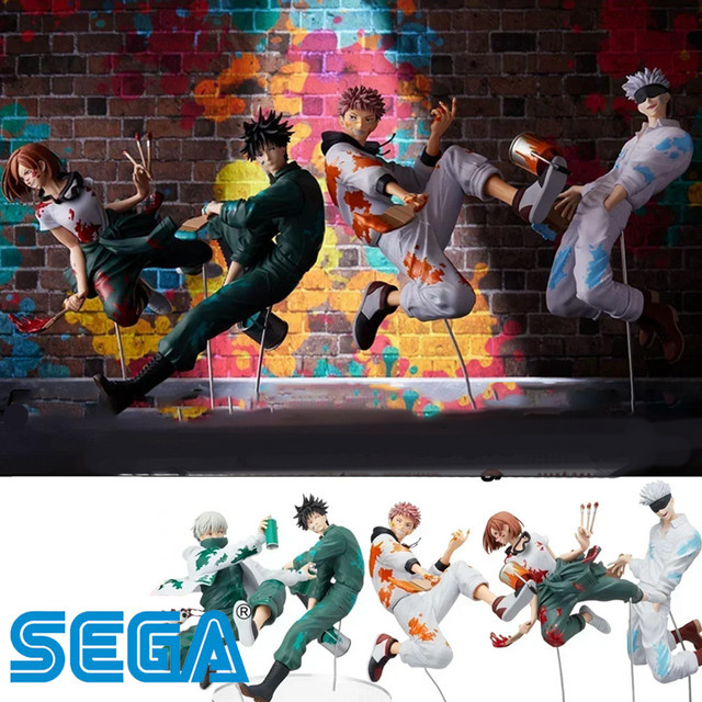 SEGA Jujutsu Kaisen SPLASH×Battle Re: Series Gojo Satoru & Team, Figuren, 16cm - Bild 1