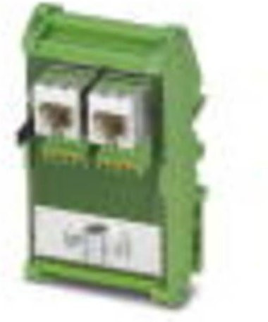 Phoenix Contact 2903532 RJ45 Netzwerk Y-Adapter S/FTP Ethernet/LAN Grün - Bild 1