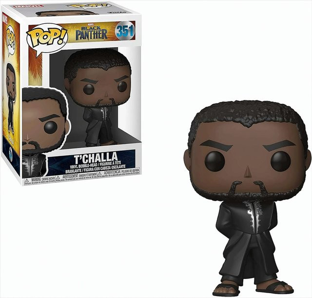 Funko Marvel Black Panther T'Challa, Einzelfigur, Schwarz - Bild 1