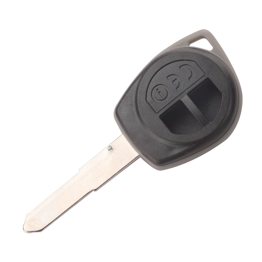 Jingyuqin Auto Schlüsselhülle mit Gummipad für Suzuki Swift Grand SX4 Liana Aerio Vitara Grand Vitara Alto Jimny in Schwarz - Bild 3