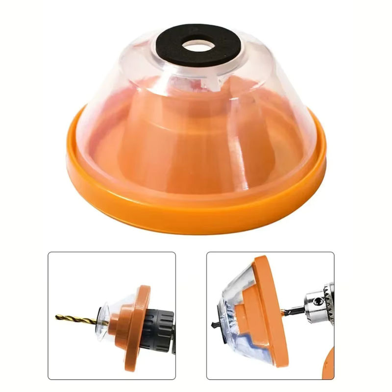 VIKEFON Elektrische Bohrmaschine mit Staubschutz und Filter für den Haushalt - Bild 3