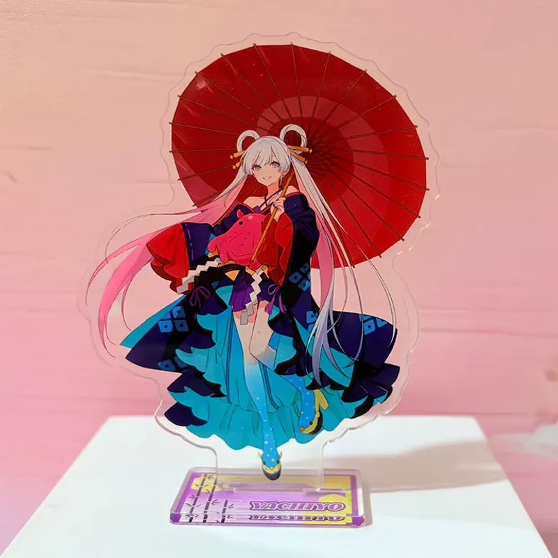 Anime Acrylständer Kaguya Iroha Yachiyo Figur als mehrfarbiges Desktop-Ornament aus Kunststoff - Bild 3