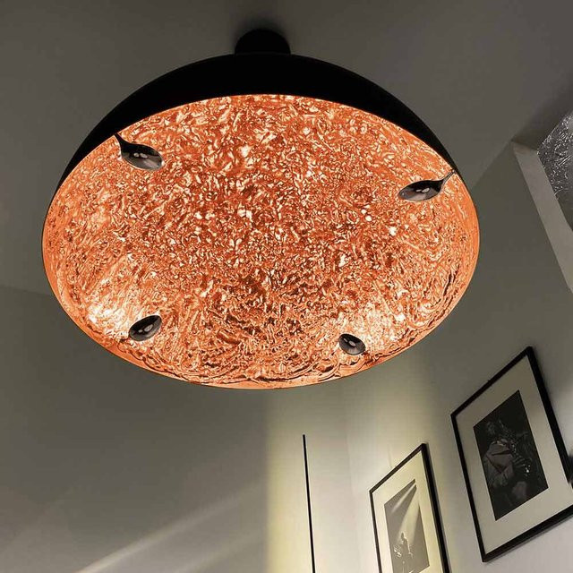 Catellani & Smith Stchu-Moon 02 LED-Pendelleuchte in Kupfer mit Durchmesser: 80 cm - Bild 1