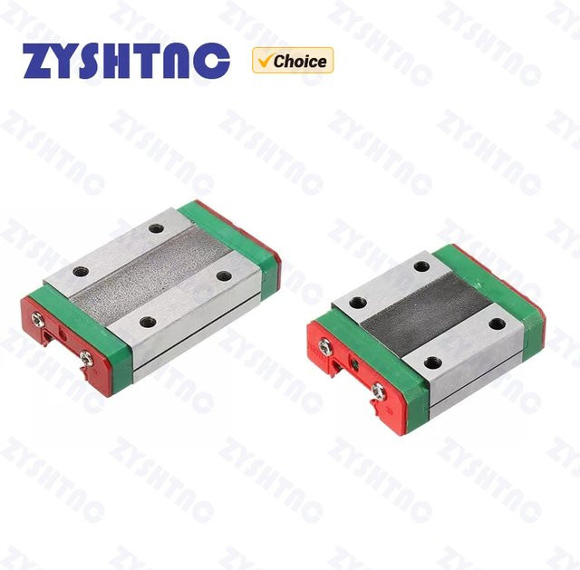 ZYSHTNC Schlittenblock für MGR9 MGR12 MGR15 Linearführung in Silber für 3D-Drucker und CNC-Teile - Bild 1