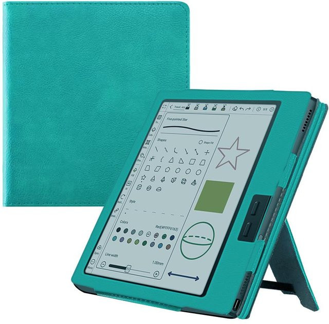 Onyx Boox Go Color 7 Gen II 2025 Schutzhülle mit Ständer in Seeblau - Bild 1
