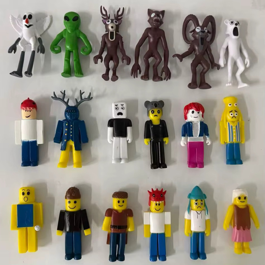 Bandai Tierfiguren Set aus 6 bis 18 Stück als Desktop-Dekoration und Modell Ornamente in Multicolor - Bild 2