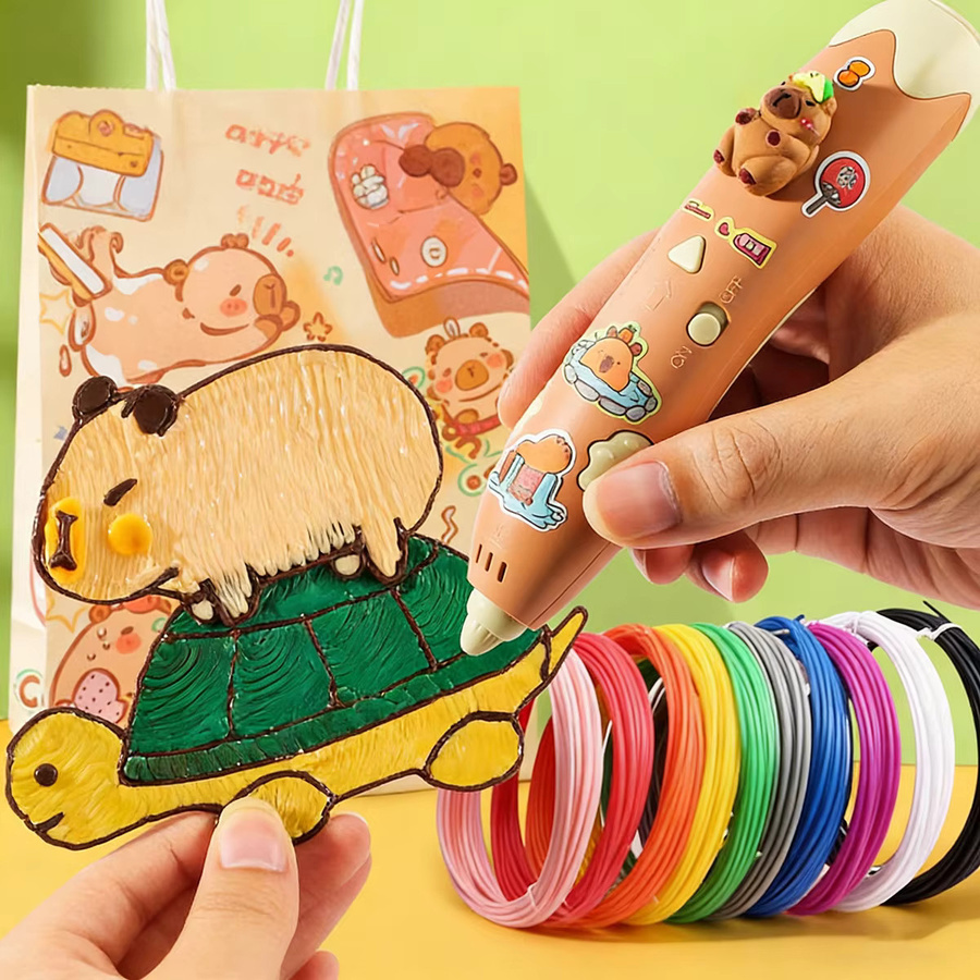 Sanrio 3D Druck Stift, DIY Stereoskopischer Zeichnungsstift, Bunt / Mehrfarbig - Bild 2