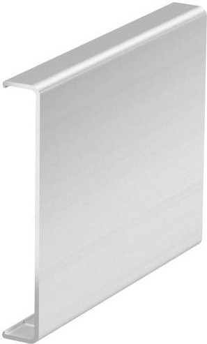 OBO Bettermann Oberteil aus Aluminium in Silber, L: 100 mm, B: 76,5 mm - Bild 1