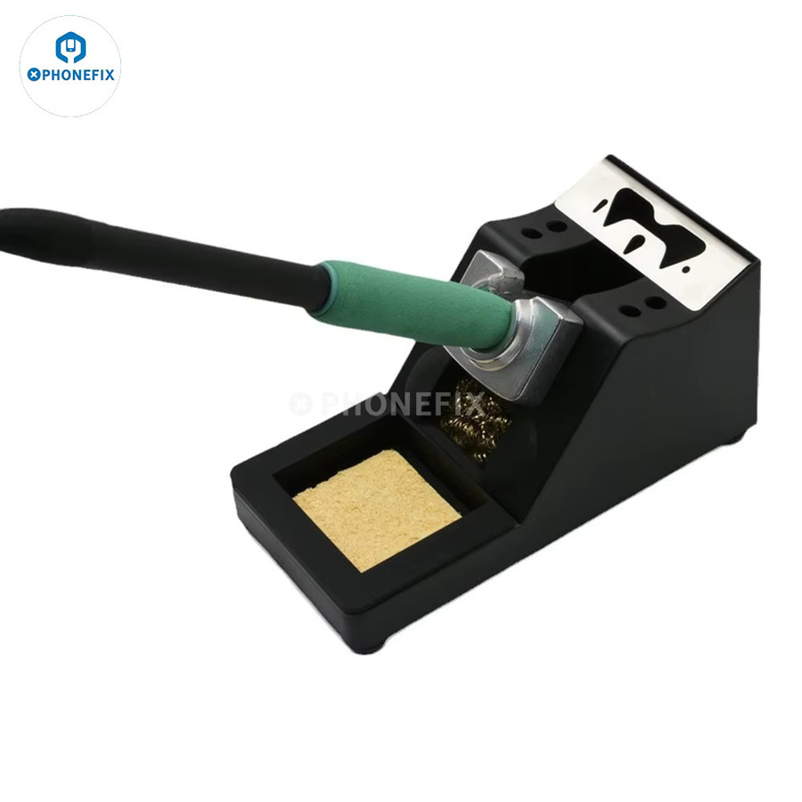 PHONEFIX Lötkolben Ständer aus Metall in Schwarz für JBC Aifen Aixun C210 C245 C115 - Bild 3
