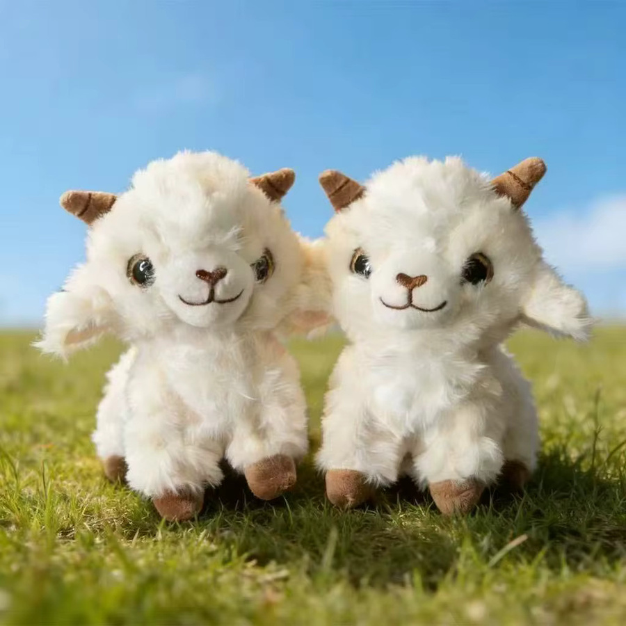 PP-Baumwoll-Plüsch-Lamm-Puppe, Plüsch-Anhänger, Paar-Schlüsselanhänger - Bild 2