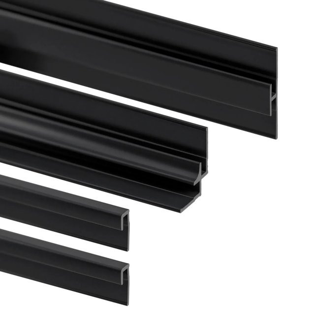 Schulte DecoDesign Profilset Mattschwarz 255 cm - Bild 1