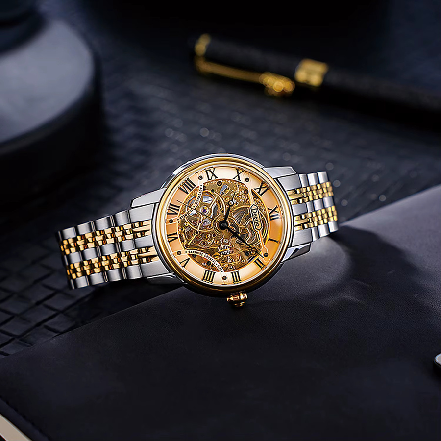 Deesio Armbanduhr, Automatik, Edelstahl, Saphirglas, Herren - Bild 3