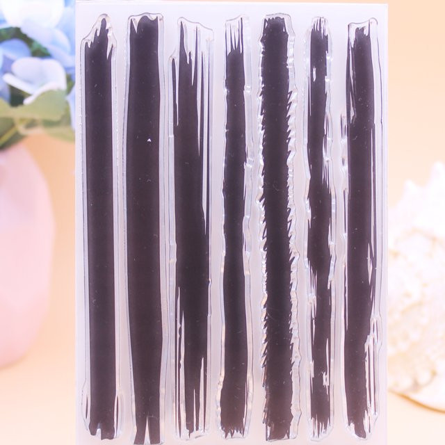 Alinacutle Transparente Silikonstempel für DIY Scrapbooking und Papierhandwerk in Klar - Bild 1