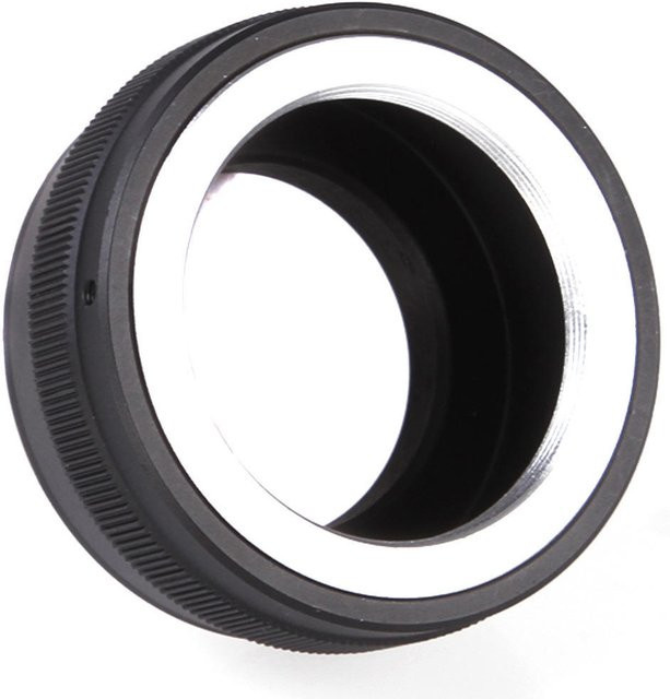 Fotga Adapterring M42 auf Micro Four Thirds für Olympus und Panasonic Kameras, Schwarz - Bild 1