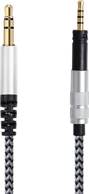 Koceta Upgrade-Kopfhörerkabel mit 3,5 mm Jack aus OFC-Kupfer in Schwarz für Sennheiser Momentum HD4.30 HD4.40BT HD4.50BTNC HD400S HD450BT - Bild 1