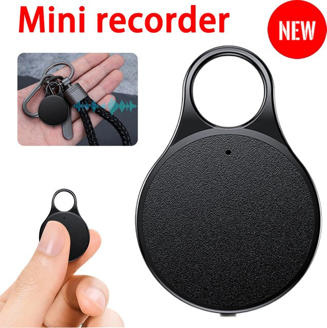 occkic Mini Voice Recorder Tragbares Sprachaktiviertes Diktiergerät mit Rauschunterdrückung und MP3 Player in Schwarz - Bild 1