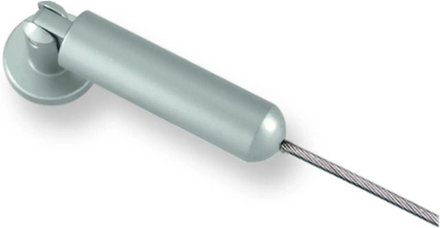 Gardinia Seilspanngarnitur Race in Silber matt aus Metall mit 5 m Länge - Bild 1
