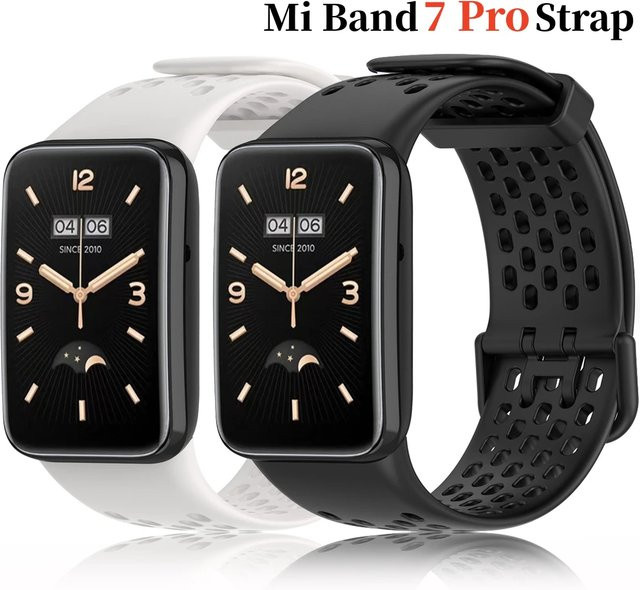 HUBANDE Uhrenarmband Silikon, Schwarz, Unisex - Bild 1