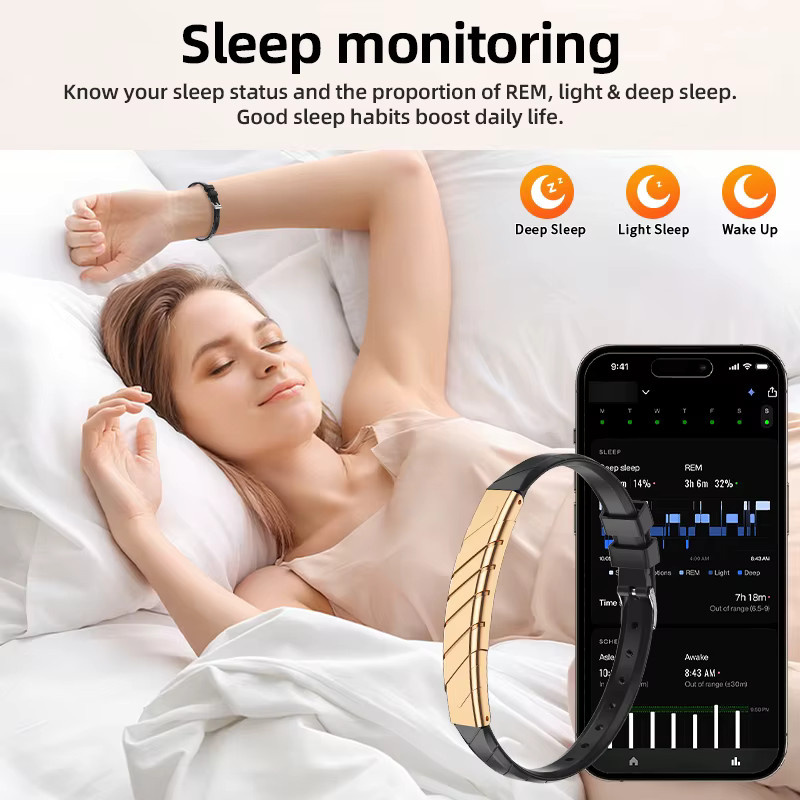 LIGE Sport-Smartarmband in Silber mit Herzfrequenz- und Blutsauerstoff-Monitor sowie Fitness-Schrittzähler für Android und iOS - Bild 4