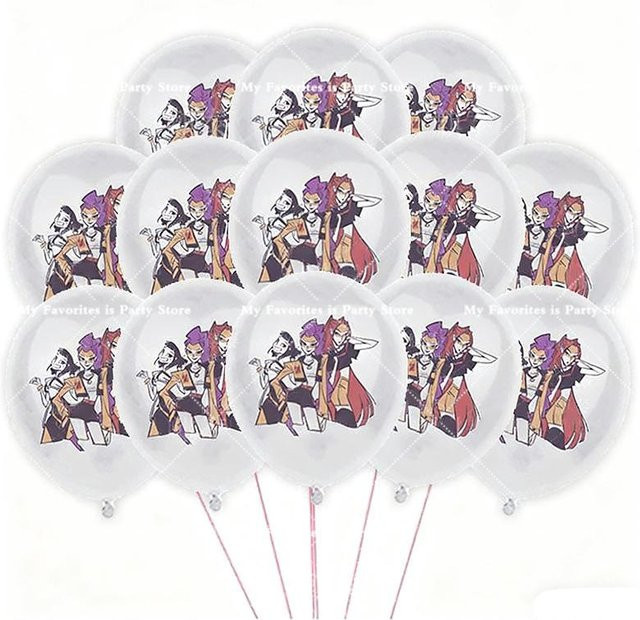 Yiran toy 1 Kpop D-Demon Hunter Latexballons Set für Kinder und Mädchen zur Dekoration von Hochzeiten, Babypartys und Geburtstagen - Bild 1