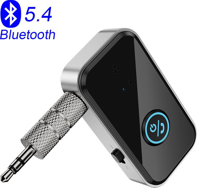 Bluetooth 5.4 2 in 1 Sender und Empfänger Wireless Audio Adapter mit 3,5 mm Klinke AUX für Auto, Kopfhörer und Lautsprecher - Bild 1