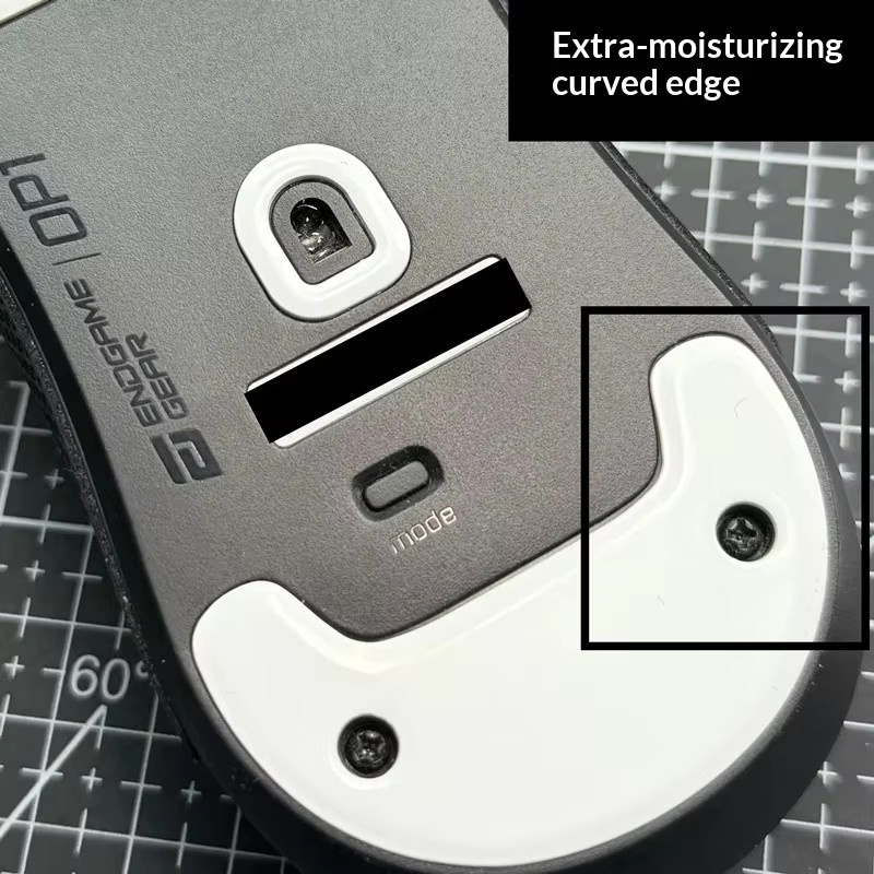 WESTLAB PTFE-Mausgleiter für Endgame OP1 Serie in Weiß - Bild 5