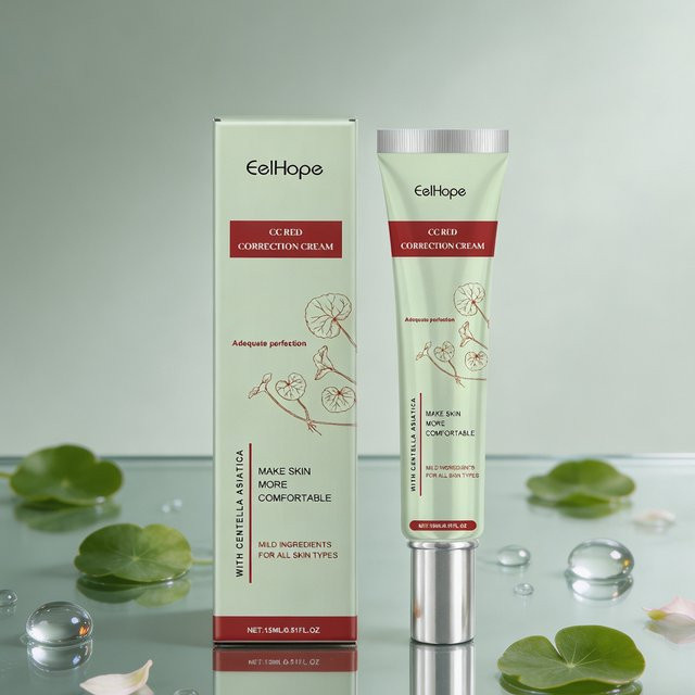 Eelhope Centella CC Creme, Nude, Gesicht - Bild 1