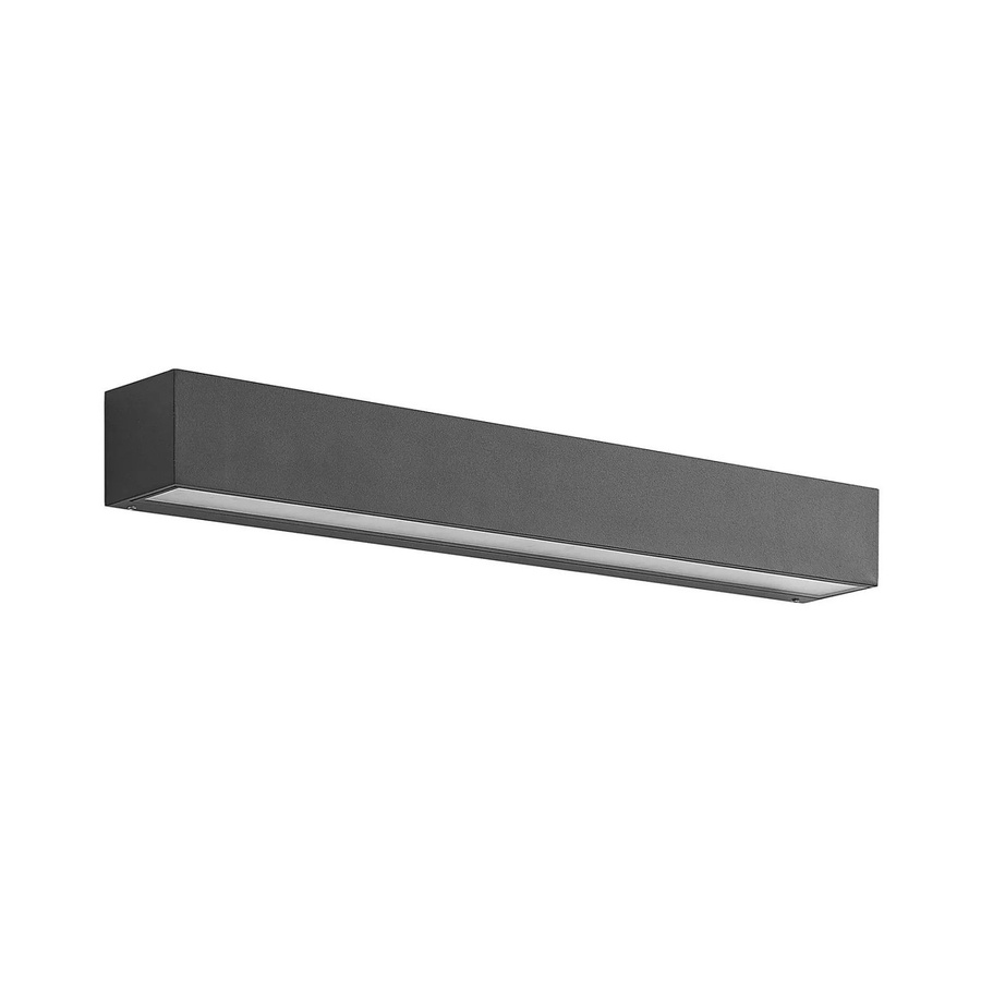 Lucande LED Außenwandleuchte Lengo 9616202 Modern in Schwarz aus Aluminium - Bild 2