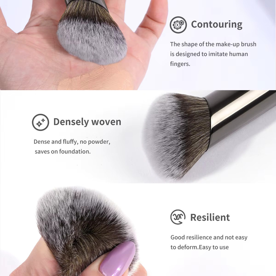 Maange Make-up Pinsel, abgewinkelt, Unisex - Bild 5