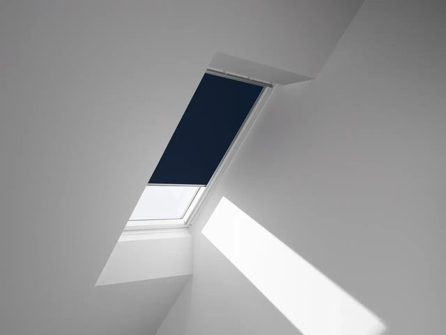 Velux Verdunkelungsrollo DKL Y33 1100S Blau, thermoisolierend, Polyester - Bild 1