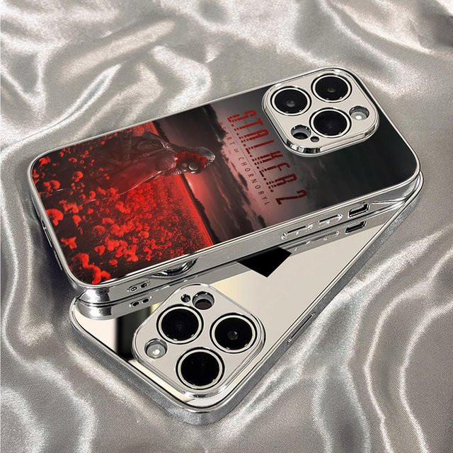 S-Stalker Handyhülle mit Metall-Bumper und gehärteter Glasrückseite für iPhone 17 16 15 14 13 12 Pro Max Plus - Bild 1