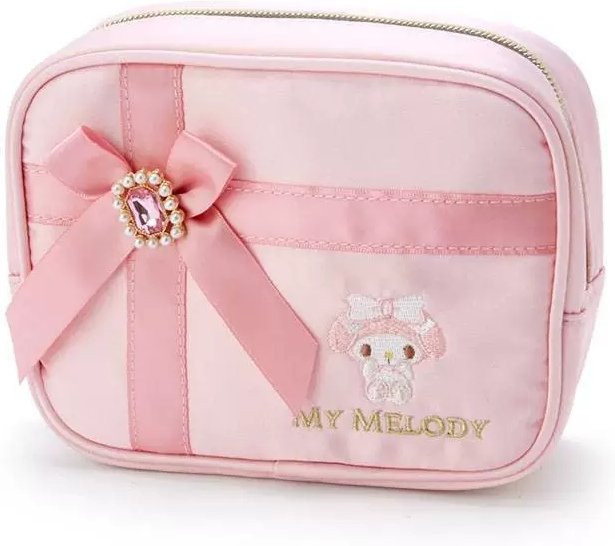 Sanrio Kosmetiktasche Cinnamoroll My Melody Kuromi in Pink mit großem Fassungsvermögen für deine Reise-Toilettenartikel - Bild 1