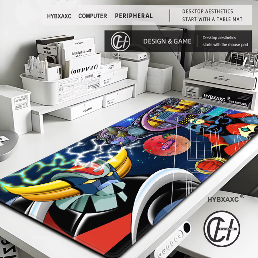 HYBXAXC Grendizer und Actarus UFO Robot XL Gaming Mousepad Multicolour B/T/H: 100 x 50 cm - Bild 2