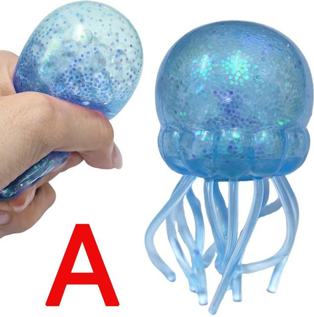 Push Bubble Knetqualle Fidget Spielzeug, Quetschball - Bild 1